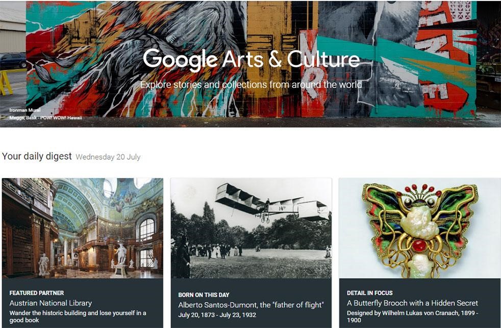 Hispanoarte: Google Arts & Culture abre sus canales para el arte