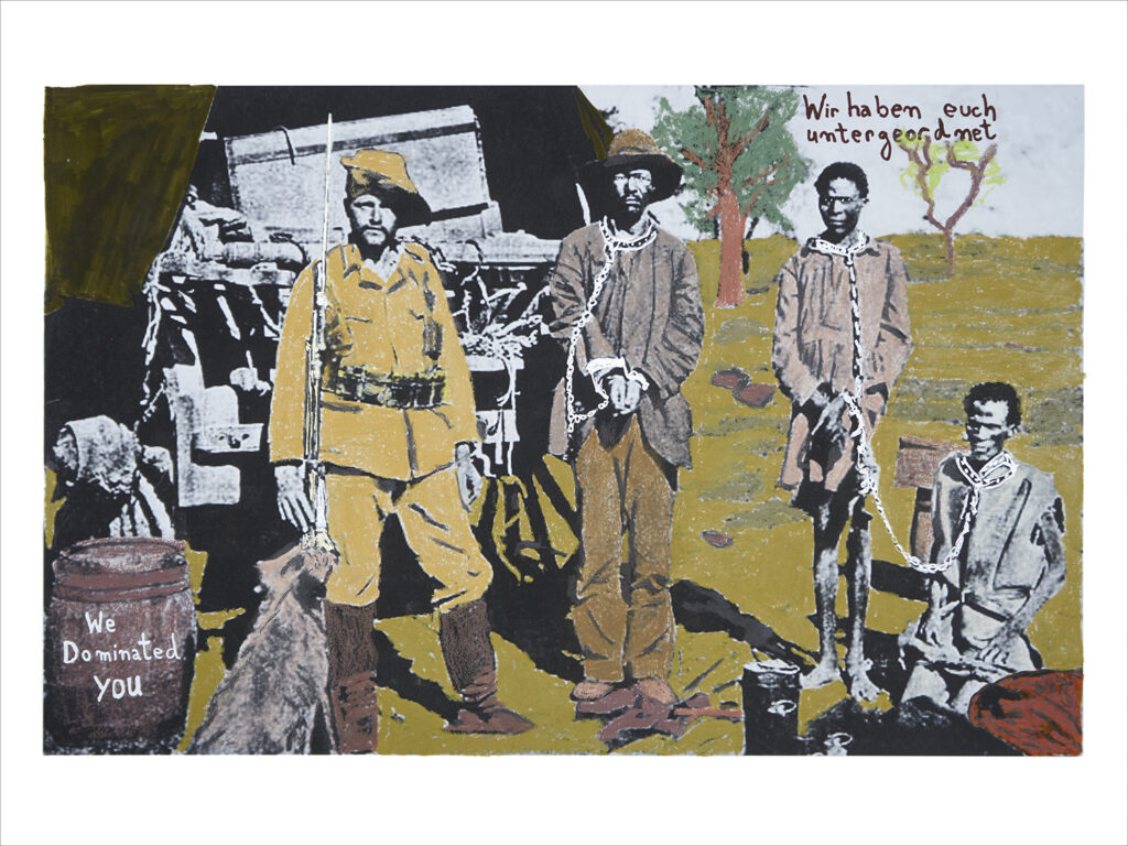 Marcelo Brodsky. We Dominated You, 2021. De la serie “Rastros de violencia. El genocidio alemán en Africa”. © Marcelo Brodsky. Cortesía ARTCO Gallery
