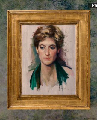 Conoce el inédito retrato en óleo de la princesa Diana