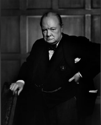 Se llevan esta foto original de Churchill y se dieron cuenta meses después