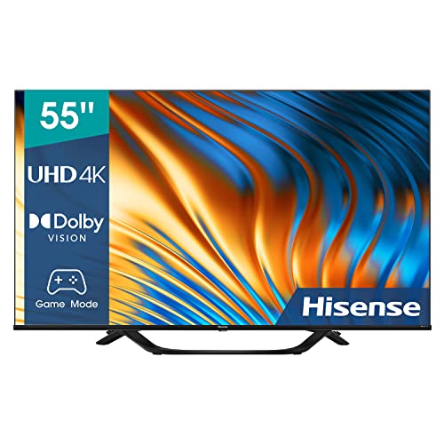 Hisense 55A63H (55 pulgadas) 4K UHD Smart TV, with Dolby Vision HDR, DTS Virtual X, Disney+, Netflix, Freeview Play and Alexa Built-in, Bluetooth, Wifi (Nuevo 2022)