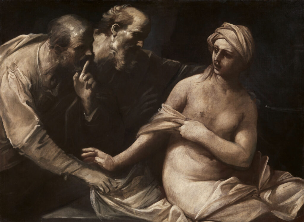 Guido Reni. Susana y los viejos, hacia 1640-1642. Colección particular