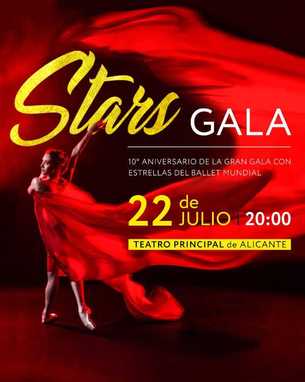 Stars Gala, el espectáculo que reúne en Alicante a las grande estrellas del Ballet, cumple 10 años | Danza Ballet
