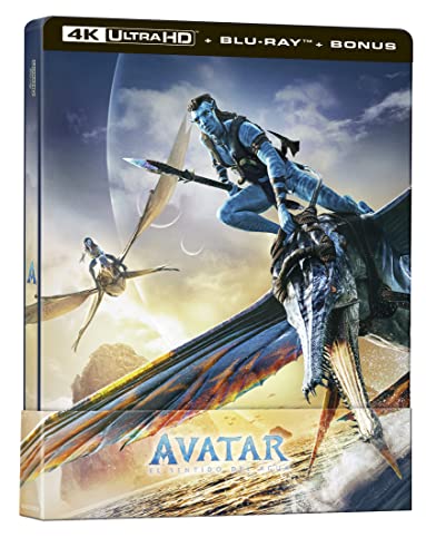 Avatar: El Sentido del Agua (Avatar: The Way of Water) (Steelbook) (4K UHD + Blu-ray + Blu-ray Extras) [Blu-ray]
