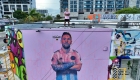 Mira el mural de Messi que causa furor en Miami