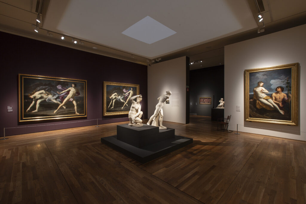 Imagen de las salas de la exposicón Guido Reni. Foto © Museo Nacional del Prado