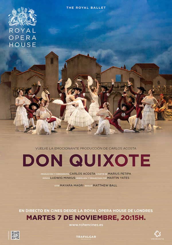 El ballet Don Quijote regresa a la gran pantalla, en director, desde la Royal Opera House de Londres | Danza Ballet