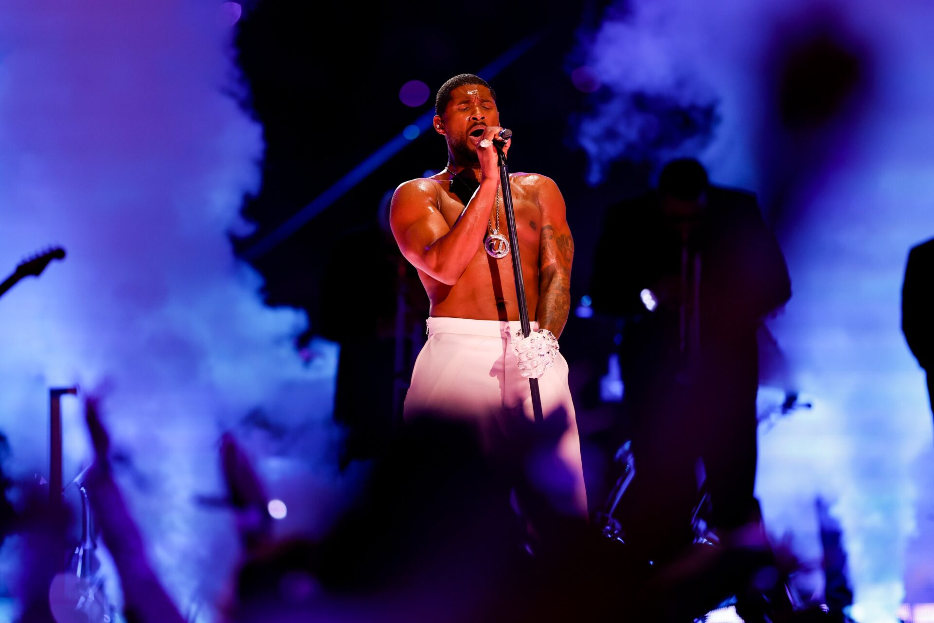 Usher realizó el show más largo del Super Bowl