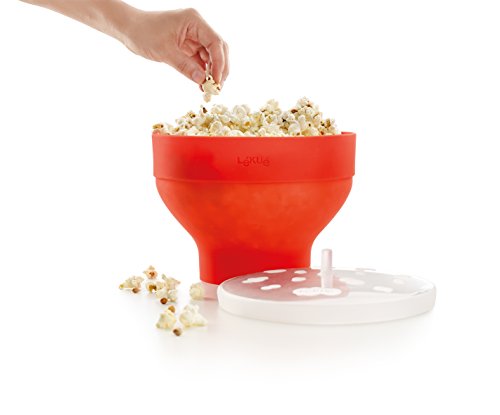 Recipiente para cocinar palomitas de Lékué