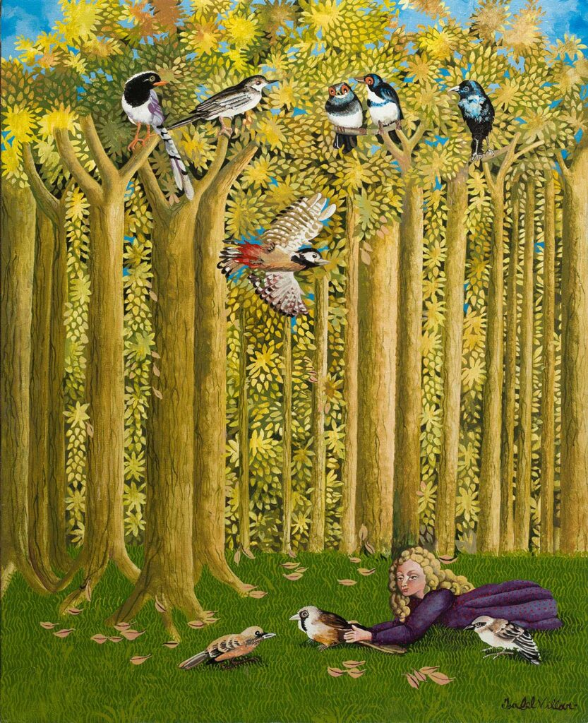 Isabel Villar. El bosque. 2023