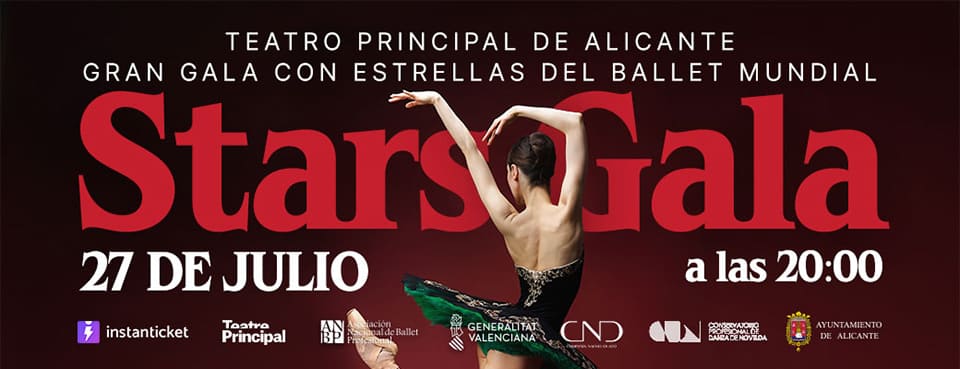 STARS GALA 2024: La noche más esperada del año llega al Teatro Principal de Alicante con estrellas mundiales del ballet | Danza Ballet