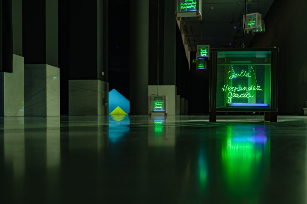 Eva Lootz. Si aún quieres ver algo... Sala Alcalá 31. Fotografía: Guillermo Gumiel