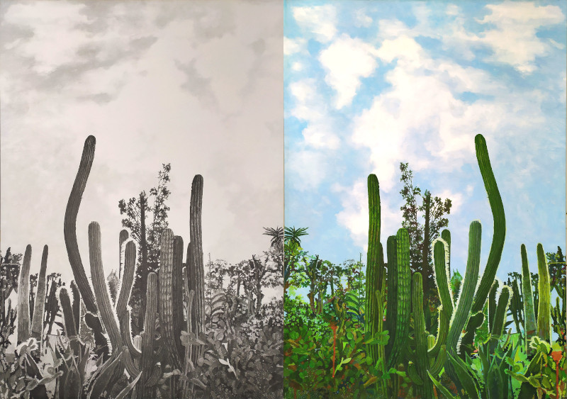  Lello Lopez. Progetto Paesaggio Morale, 2021. Cortesía de SHAZAR GALLERY