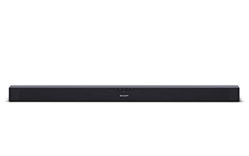 Sharp HT-SB140MT 2.0 Barra de Sonido, Cine en Casa, Bluetooth con HDMI ARC/CEC, Potencia Máxima Total de Salida 150 w, 95 cm, Color Negro Mate