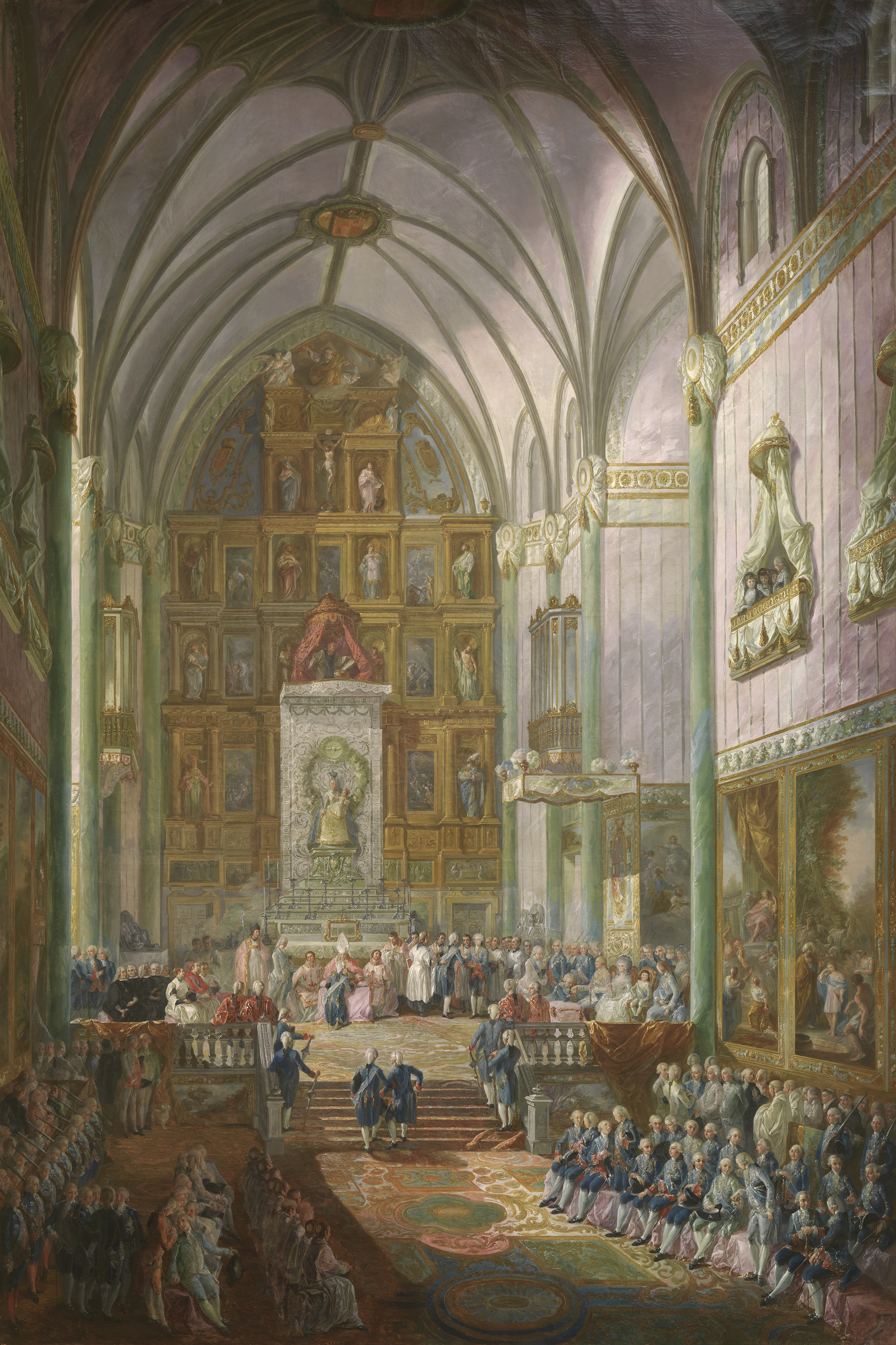 El Prado presenta el Gabinete de Descanso de sus Majestades. Jura de Fernando VII como príncipe de Asturias Luis Paret y Alcázar (1746-1799) Óleo sobre lienzo, 237 x 159 cm 1791 Madrid, Museo Nacional del Prado