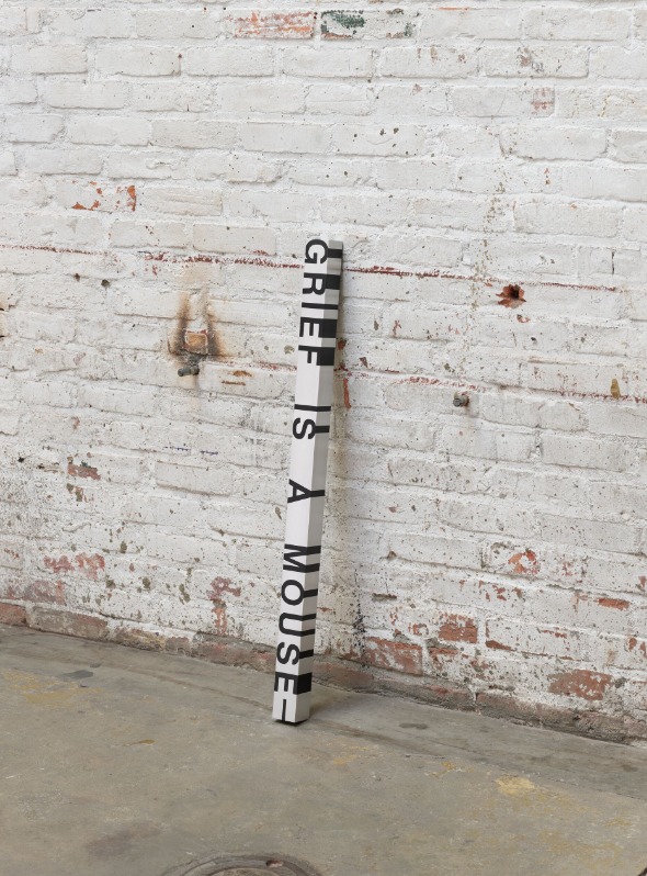 Roni Horn. Key and Cue, No. 793, GRIEF IS A MOUSE, 1994-2000