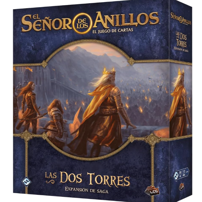 El Señor de los Anillos: El Juego de Cartas - Las Dos Torres Expansión de Saga en Español
