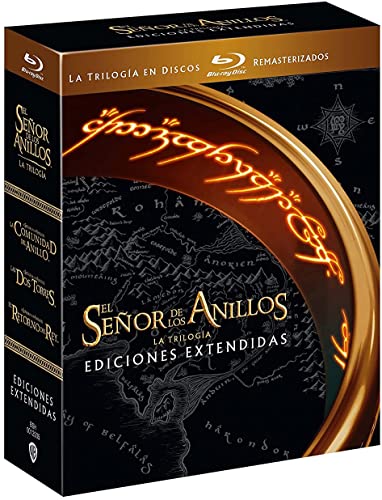 Pack Trilogía El Señor de los Anillos Edición Extendida (Remasterizada) [Blu-Ray]