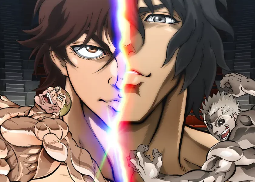 Baki Hanma vs Kengan Ashura netflix anime
