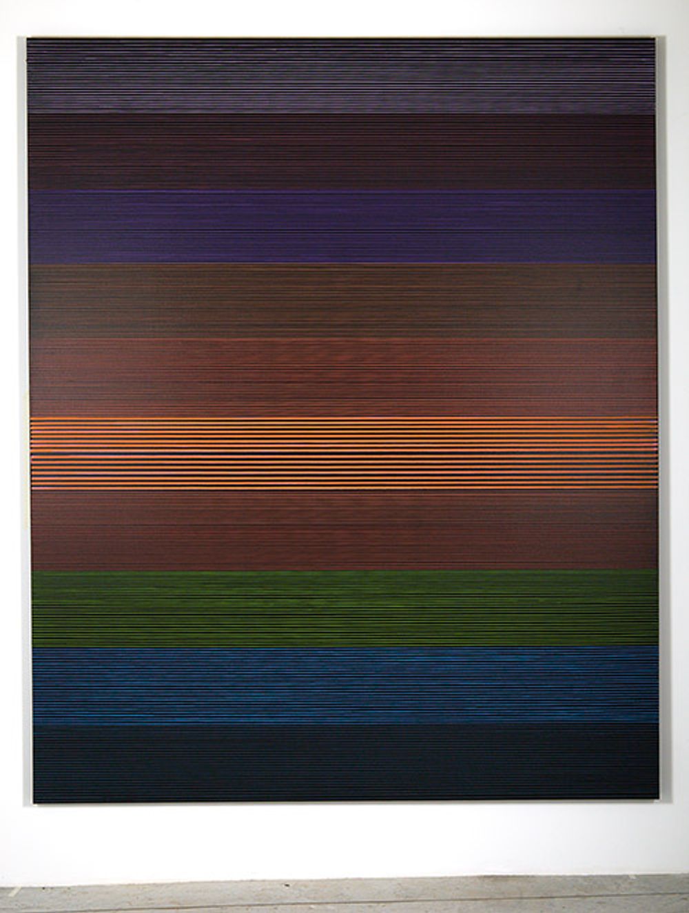 Soledad Sevilla. Mar nocturno 3, 2023