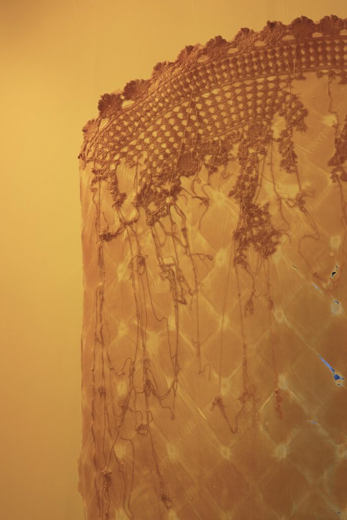 Maya Pita-Romero. Desde dentro, parece que brota algo. Galería El Chico, 2024. Fotografía: Goro Studio