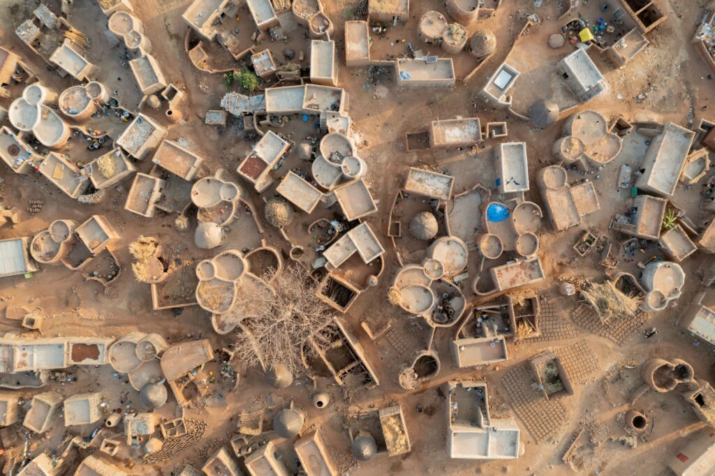 Iwan Baan. Tiébélé, Burkina Faso, 2021 © Iwan Baan