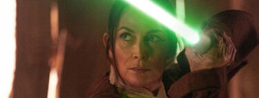 Carrie-Anne Moss se comió la pantalla en el estreno de 'The Acolyte' como la maestra Indara. Así explicó la técnica "Fuerza-Fu" de Star Wars 