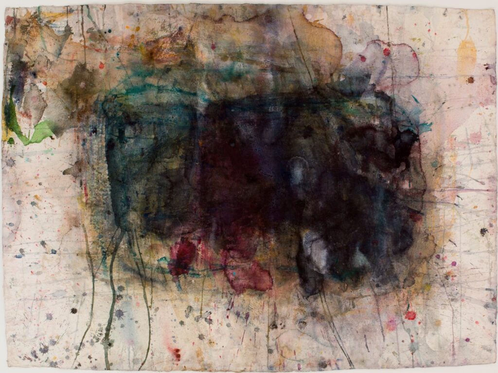 Martha Jungwirth. Cuarto Vacío. Serie Yemen, 2005. Colección particular. Cortesía de la Galerie Krinzinger y de Martha Jungwirth