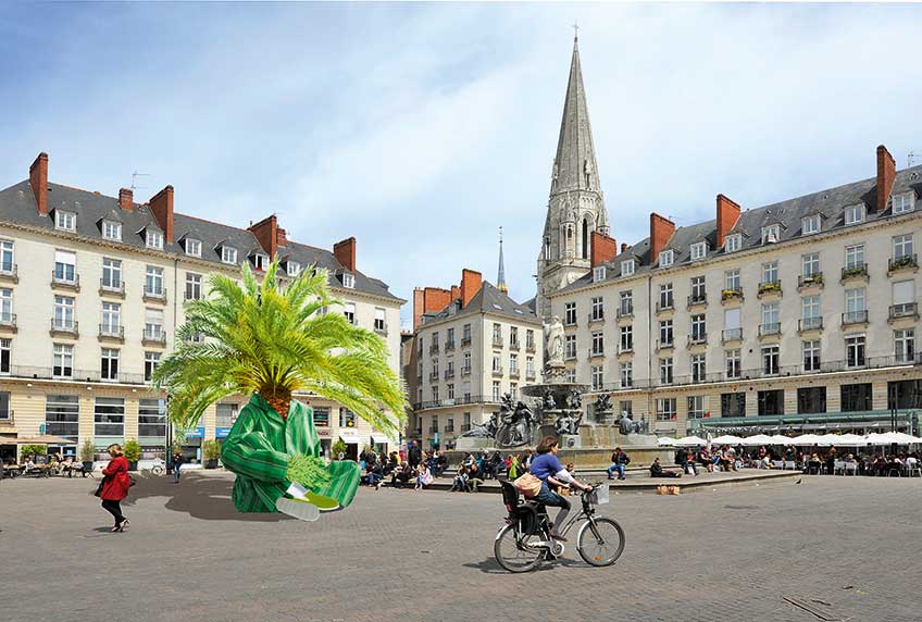 Le Voyage à Nantes 2024 Jean-François Fourtou. L'enfant Hybridus. © Jean-François Fourtou