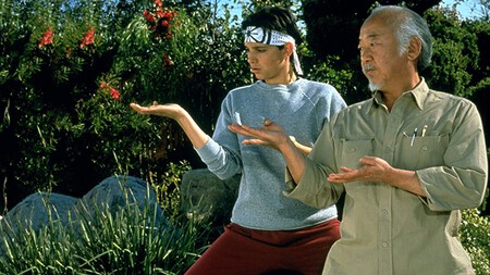 Karate Kid 1984 Ralph Macchio Pat Morita