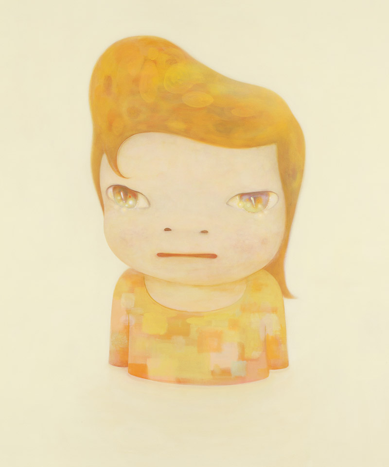Yoshitomo Nara. Blankey, 2012. Colección privada © Yoshitomo Nara, cortesía Yoshitomo Nara Foundation