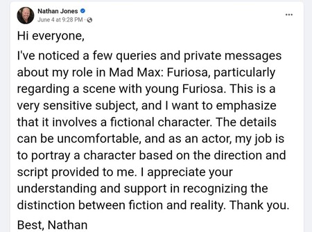 Actor From Furiosa Has To Explai