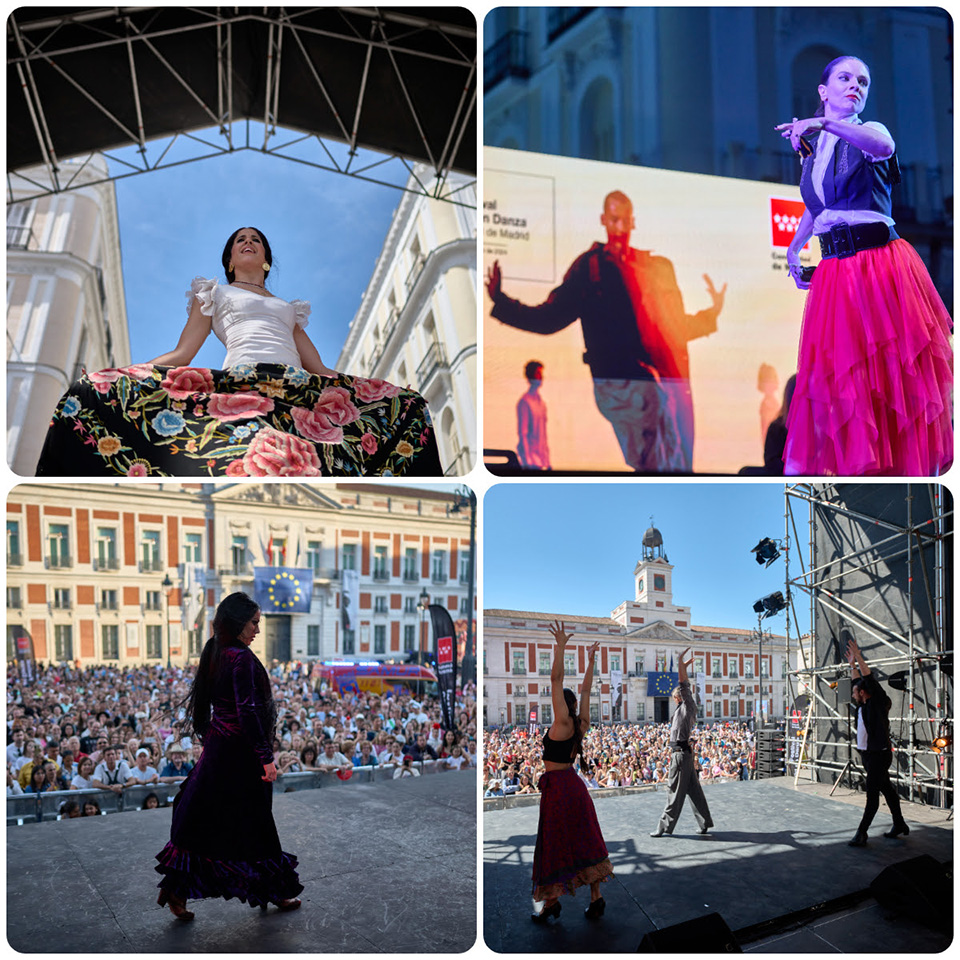La Fiesta de Madrid en Danza convirtió ayer la Puerta de Sol en un gran estudio de baile al aire libre | Danza Ballet