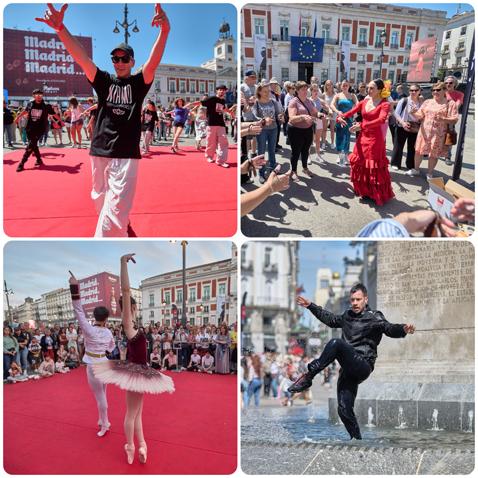 La Fiesta de Madrid en Danza convirtió ayer la Puerta de Sol en un gran estudio de baile al aire libre | Danza Ballet