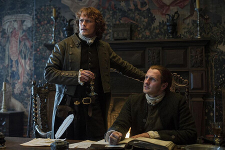 Sam Heughan y Steven Cree