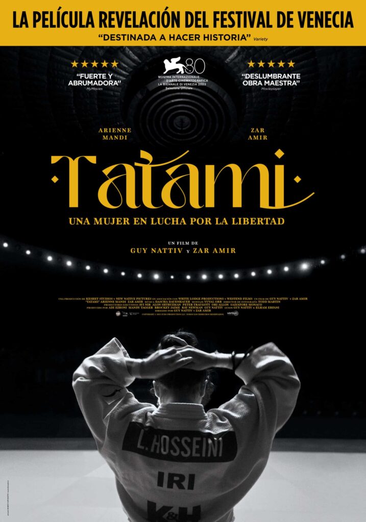 Tatami. Zar Amir-Ebrahimi y Guy Nattiv