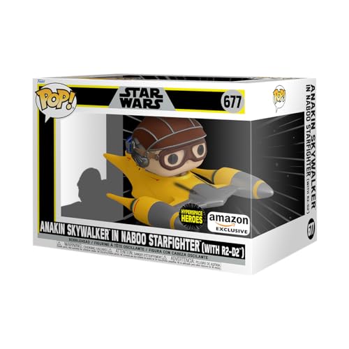 Funko POP! Ride Deluxe: SW - Anakin In N. STRFTR - Star Wars - Exclusiva Amazon - Figura de Vinilo Coleccionable - Idea de Regalo- Mercancia Oficial - Juguetes para Niños y Adultos
