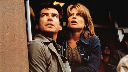 Un Pueblo Dantes Peak 1997 Pierce Brosnan Linda Hamilton