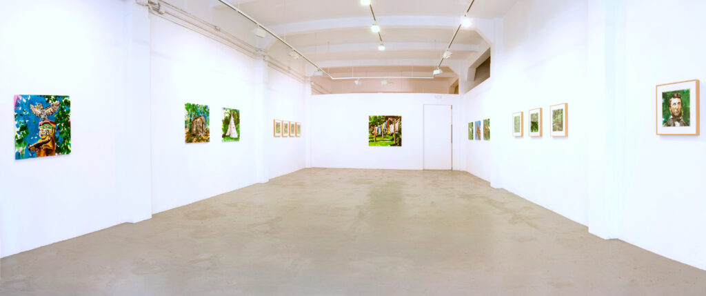 Félix Coll. Green is green. Igallery, Palma de Mallorca