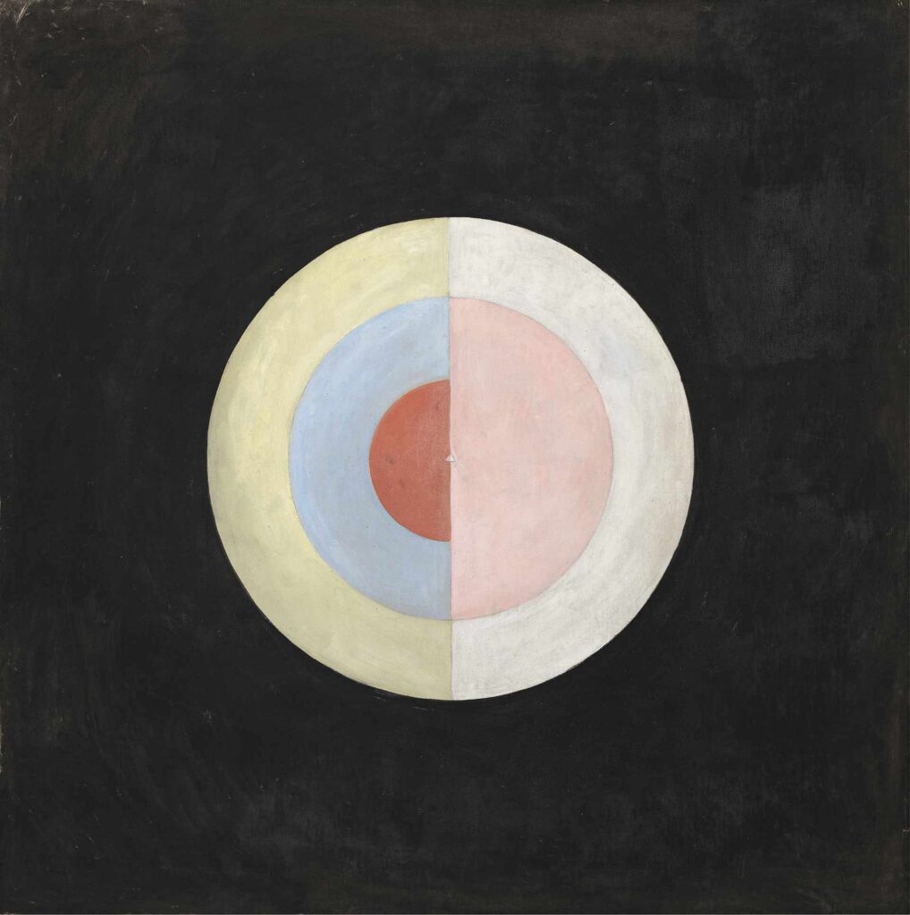 Hilma af Klint. El cisne, n.º 16, Grupo IX/SUW (The Swan, No. 16, Group IX/SUW), 1915. Moderna Museet, Estocolmo