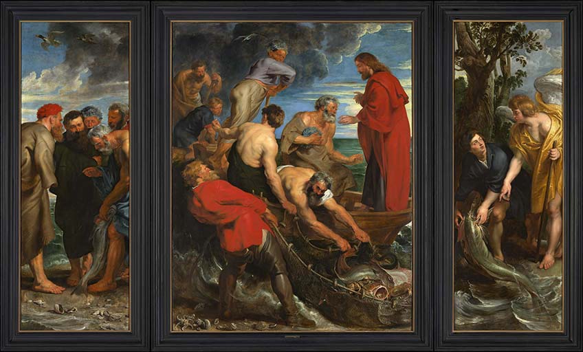 La pesca milagrosa - Peter Paul Rubens