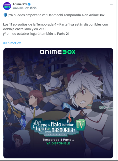 Danmachi Animebox