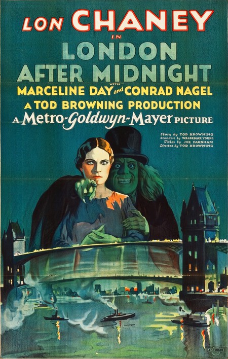 London After Midnight Poster 1927 Mgm