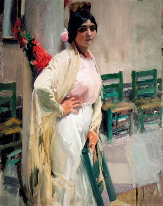 Joaquín Sorolla.  María la guapa, 1915. Museo Sorolla