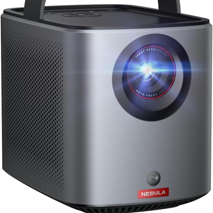 Nebula Mars 3 Air 1080p proyector portatil, Wi-Fi, Mini proyector portátil de 400 lúmenes ANSI, Dolby Digital, 2 Altavoces de 8 W, 150 Pulgadas, 2.5h
