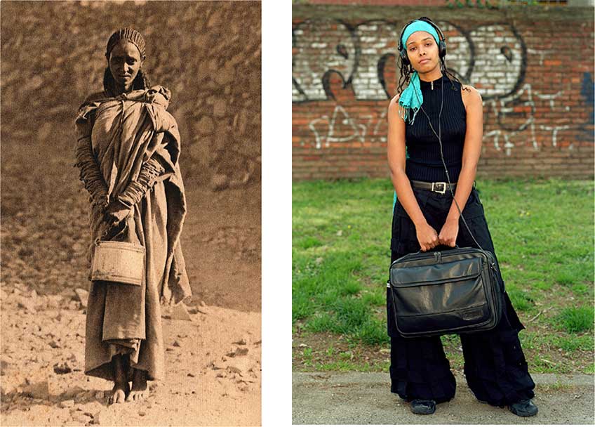 MUDEC. Sezione 4. Dalla decolonizzazione al multiculturalismo Ritratti africani Alan Maglio 2004 Stampa fotografica