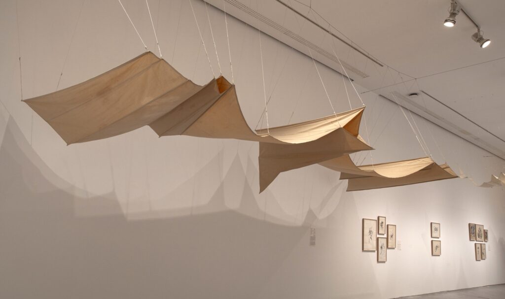 Aurèlia Muñoz, Ocell estel B1 [Pájaro-cometa B1] (1981-1982). Colección de Arte Textil y Tapiz Contemporáneo, Ayuntamiento de Sant Cugat, Barcelona. Fotografía: Fátima Sanz 