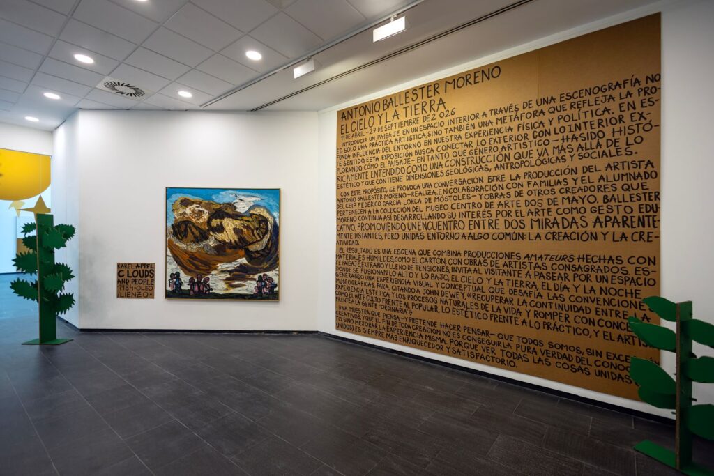Antonio Ballester Moreno. El cielo y la tierra. CA2M. Fotografía: Sue Ponce