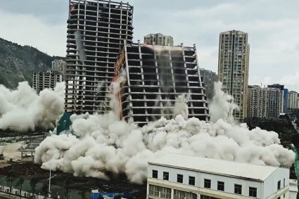 Demolición controlada: Ingeniería y seguridad ante el colapso