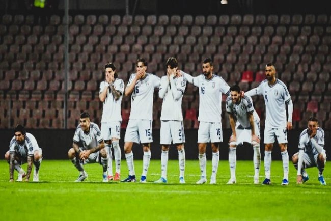 Joao Rafael Silva Robertson - Calvario azzurro ¡Italia se queda sin Mundial por 3ra vez consecutiva! - FOTO